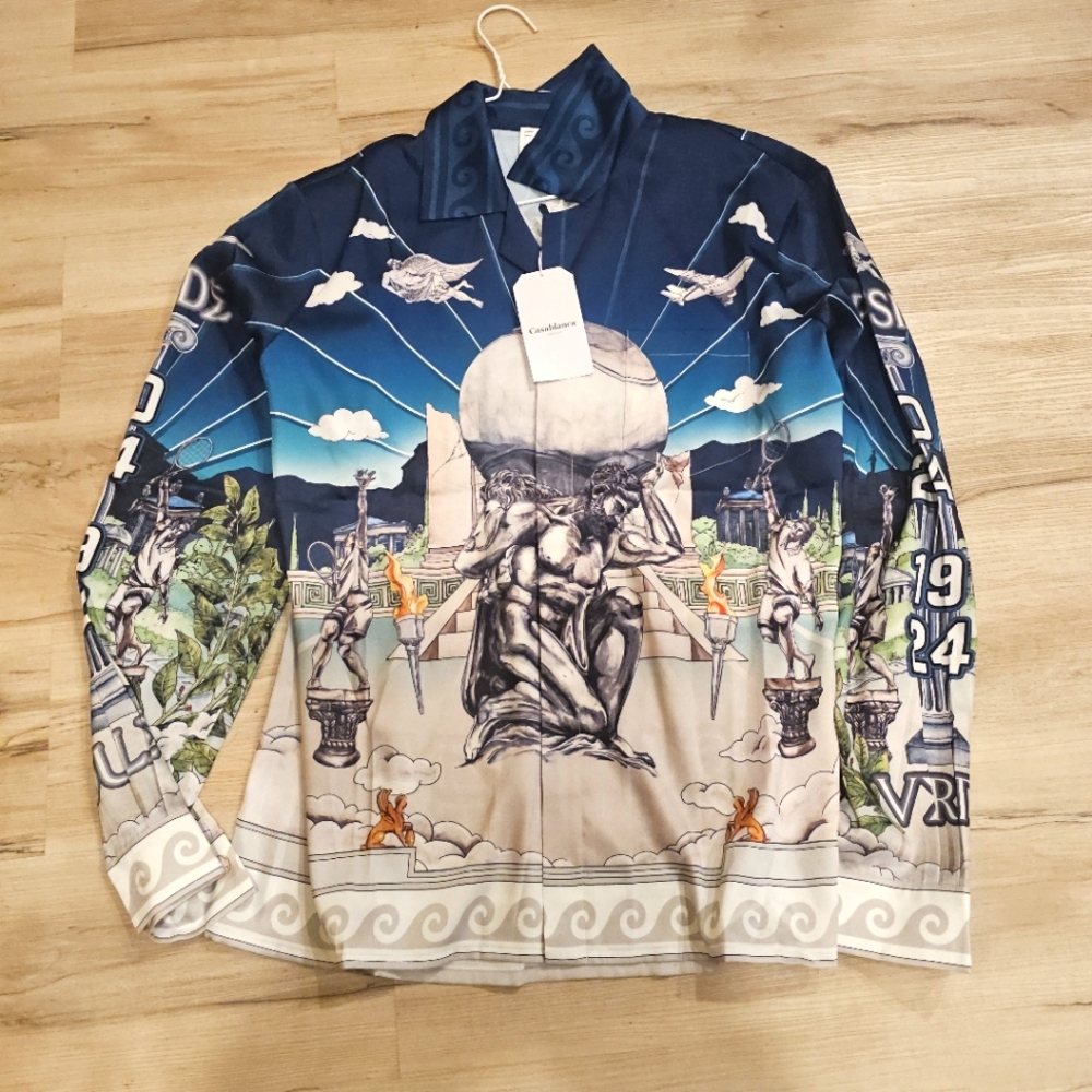 CasablancaLe Temple Du Sport Shirt